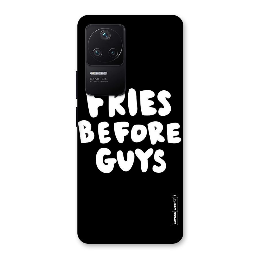 Fries Always Back Case for Poco F4 5G