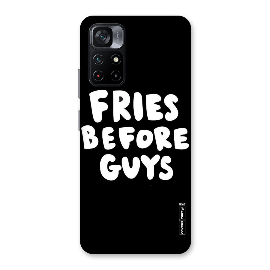 Fries Always Back Case for Poco M4 Pro 5G