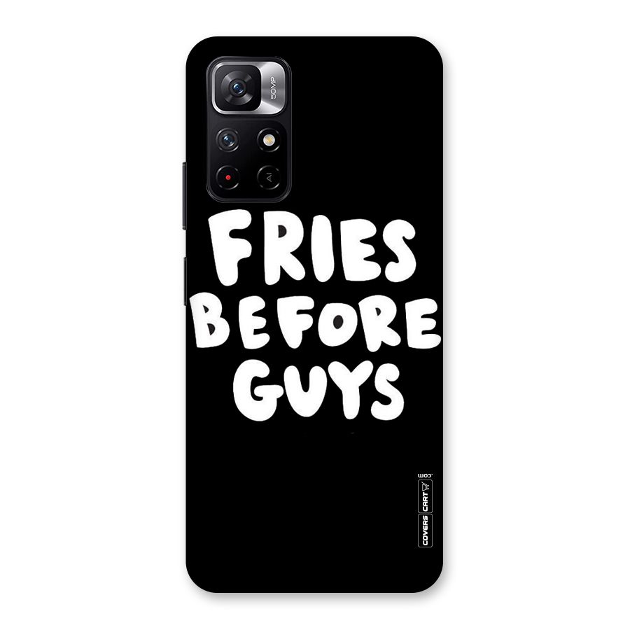 Fries Always Back Case for Redmi Note 11T 5G
