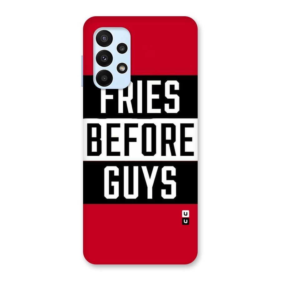 Fries Love Stripes Back Case for Galaxy A23