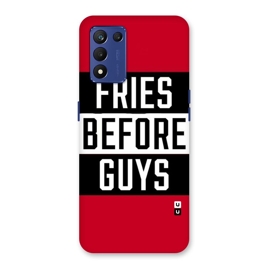 Fries Love Stripes Back Case for Realme 9 5G Speed