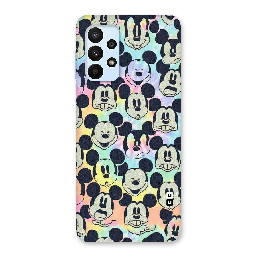 Fun Rainbow Faces Back Case for Galaxy A23