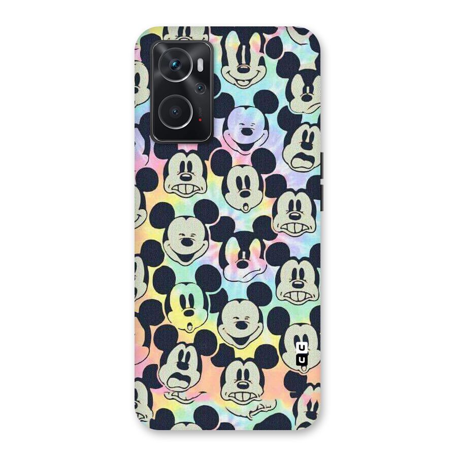 Fun Rainbow Faces Back Case for Oppo K10 4G