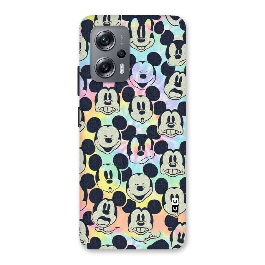 Fun Rainbow Faces Back Case for Redmi K50i