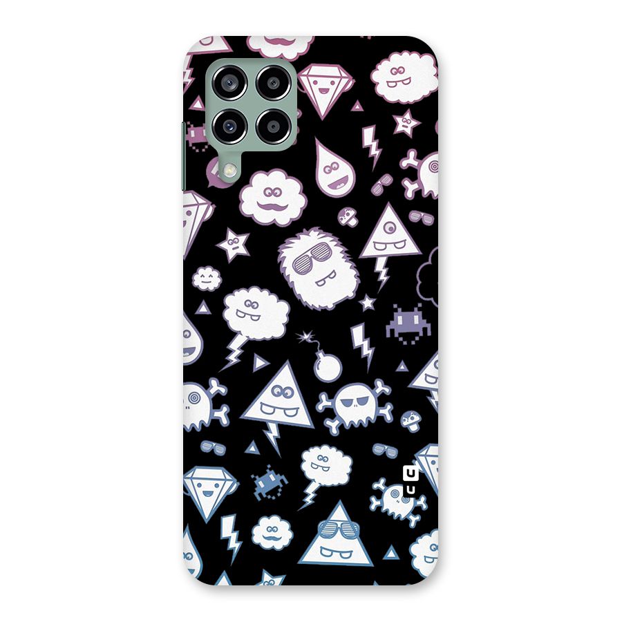 Funny Faces Back Case for Galaxy M33