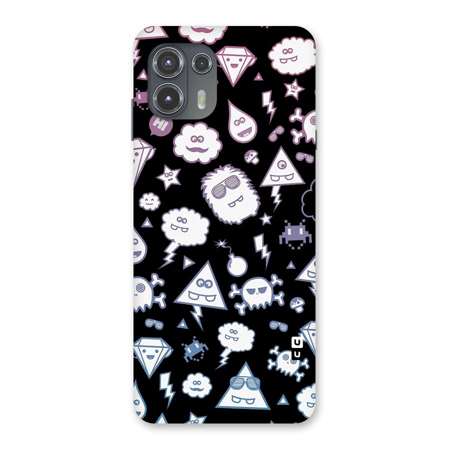 Funny Faces Back Case for Motorola Edge 20 Fusion