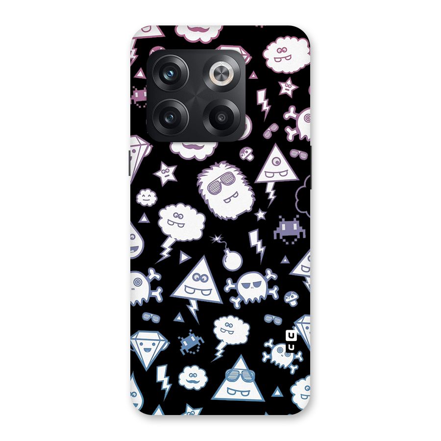 Funny Faces Back Case for OnePlus 10T