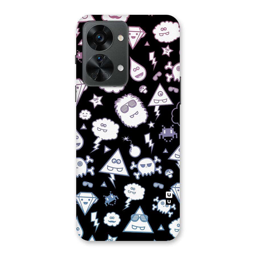 Funny Faces Back Case for OnePlus Nord 2T