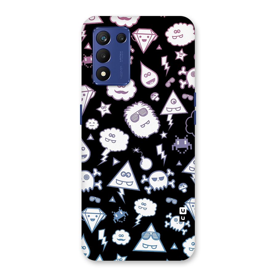 Funny Faces Back Case for Realme 9 5G Speed