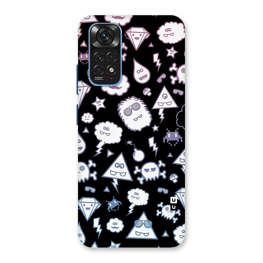 Funny Faces Back Case for Redmi Note 11S