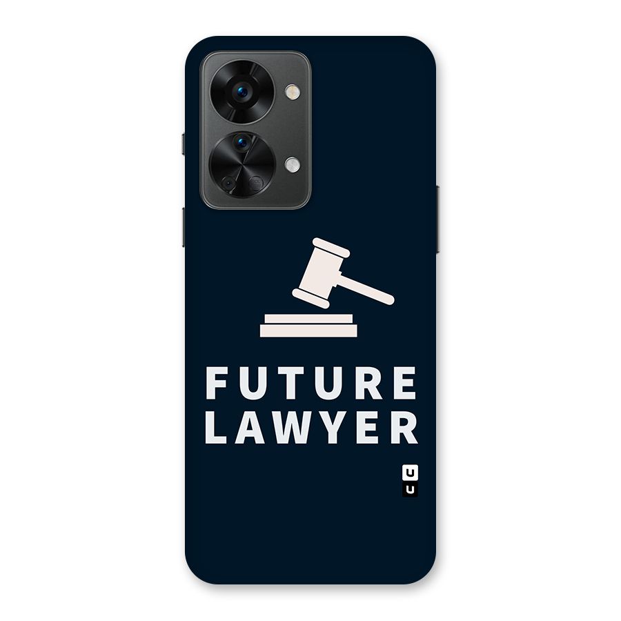 Future Lawyer Back Case for OnePlus Nord 2T