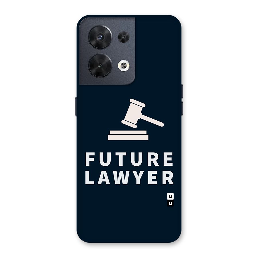 Future Lawyer Back Case for Oppo Reno8 5G