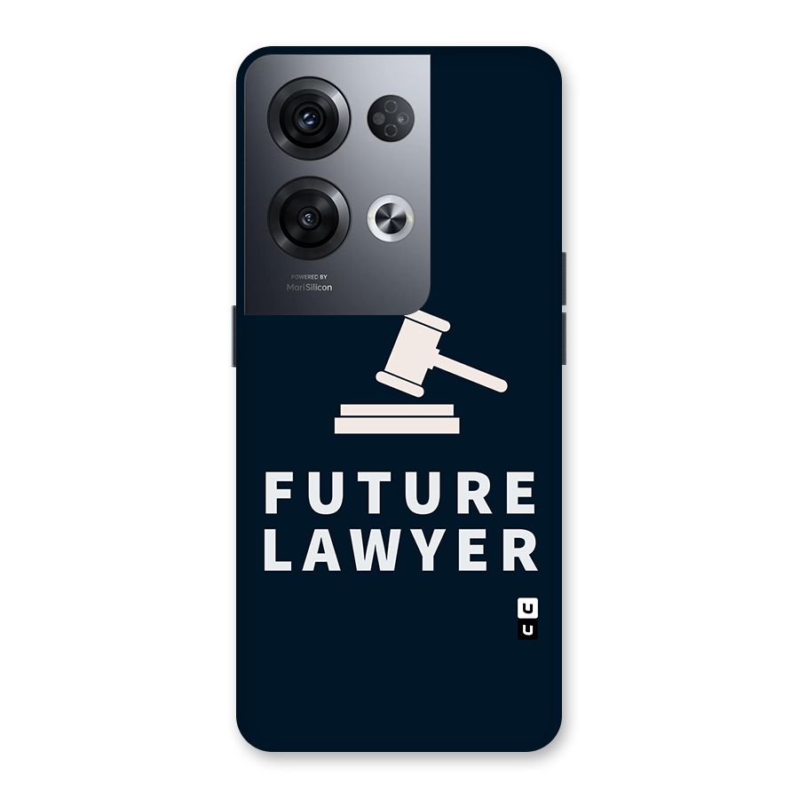 Future Lawyer Back Case for Oppo Reno8 Pro 5G