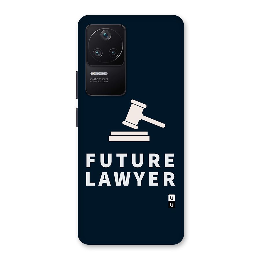 Future Lawyer Back Case for Poco F4 5G