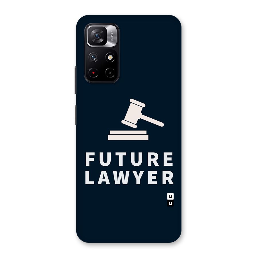 Future Lawyer Back Case for Redmi Note 11T 5G