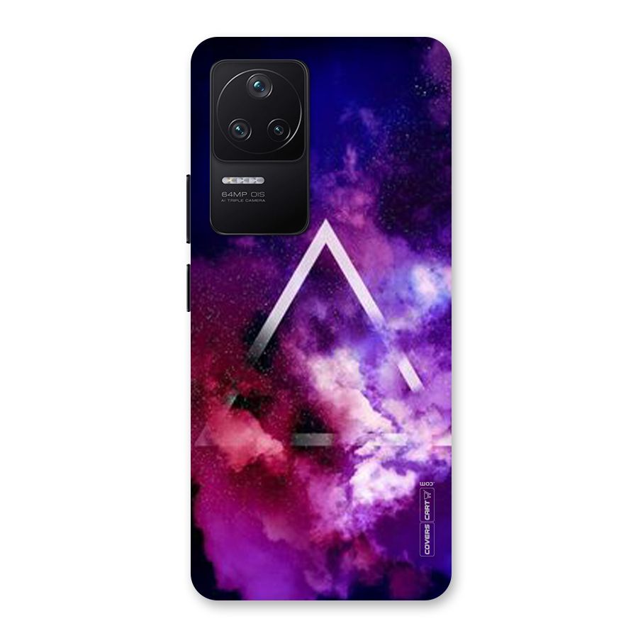 Galaxy Smoke Hues Back Case for Poco F4 5G
