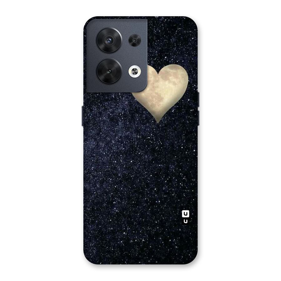 Galaxy Space Heart Back Case for Oppo Reno8 5G