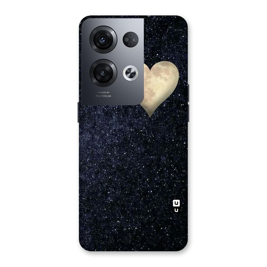 Galaxy Space Heart Back Case for Oppo Reno8 Pro 5G