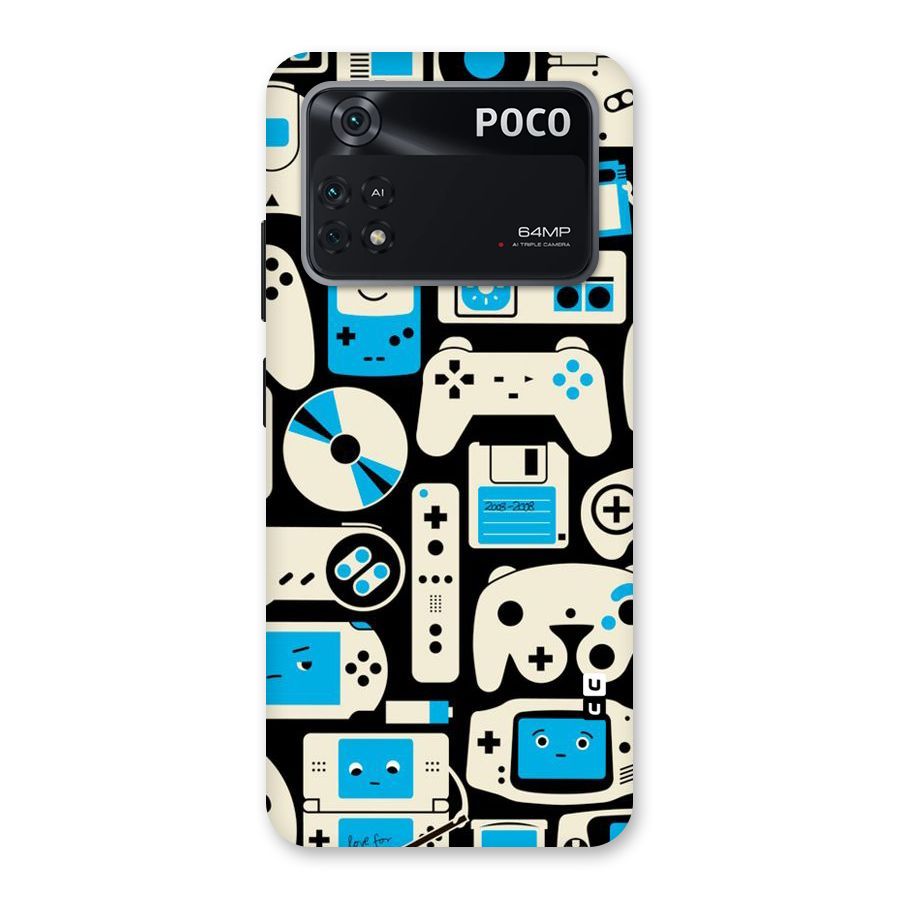 Gamers Back Case for Poco M4 Pro 4G