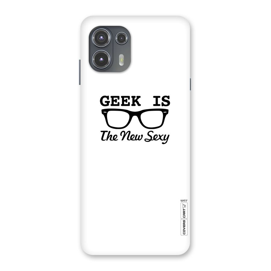 Geek Is The New Sexy Back Case for Motorola Edge 20 Fusion