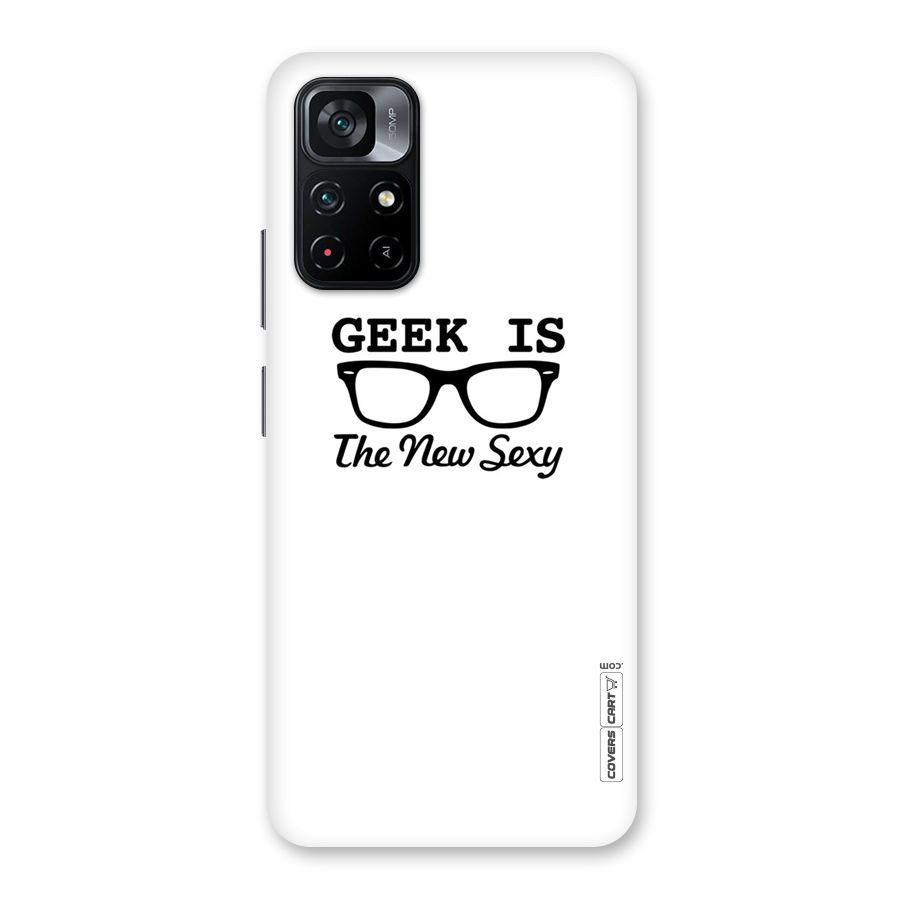 Geek Is The New Sexy Back Case for Poco M4 Pro 5G