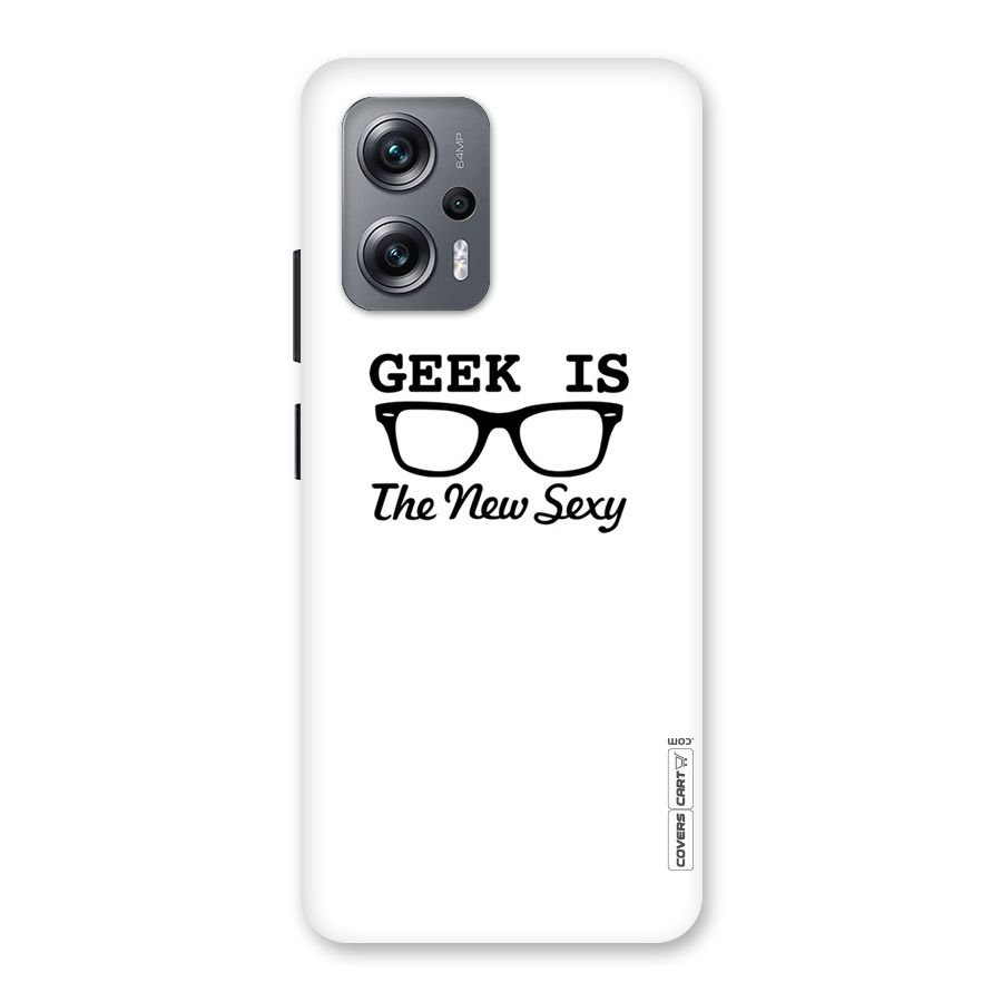 Geek Is The New Sexy Back Case for Redmi K50i