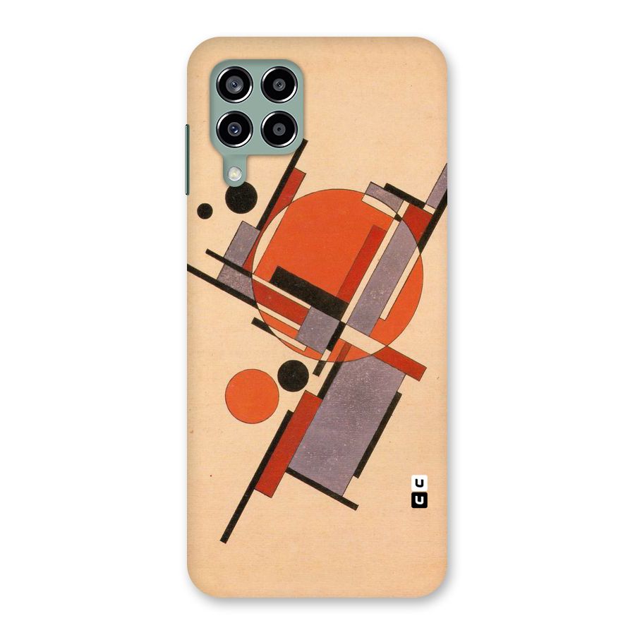 Geo Abstract Metrics Back Case for Galaxy M33