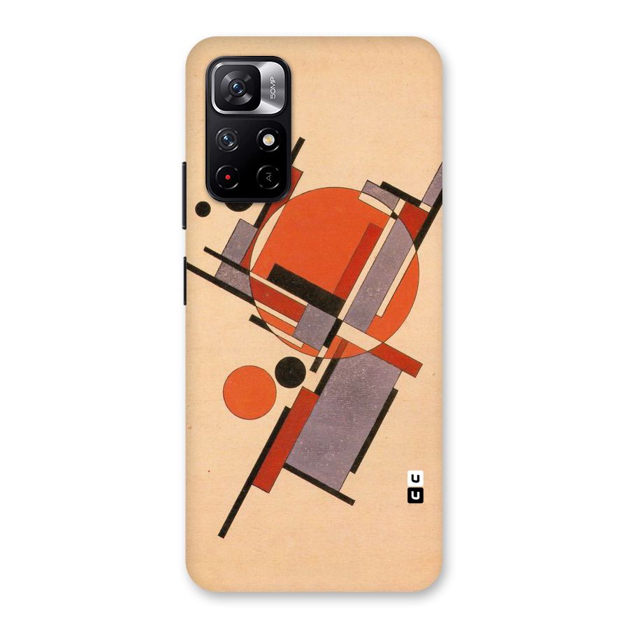 Geo Abstract Metrics Back Case for Redmi Note 11T 5G