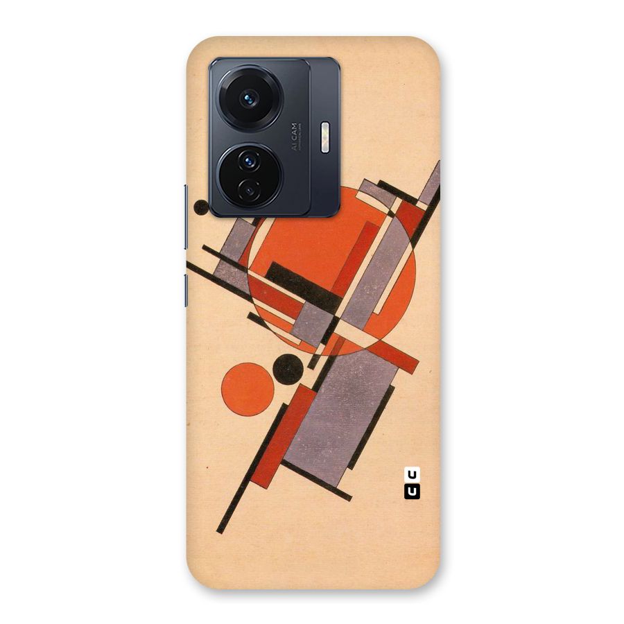 Geo Abstract Metrics Back Case for Vivo T1 Pro