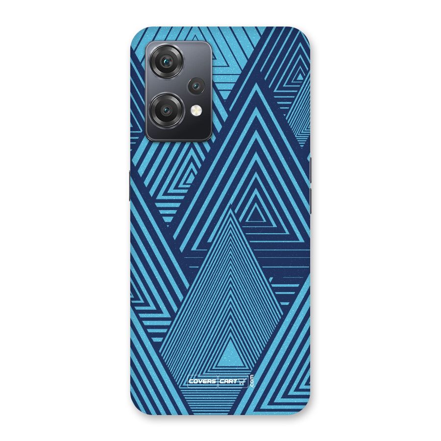 Geometric Blue Print Back Case for OnePlus Nord CE 2 Lite 5G