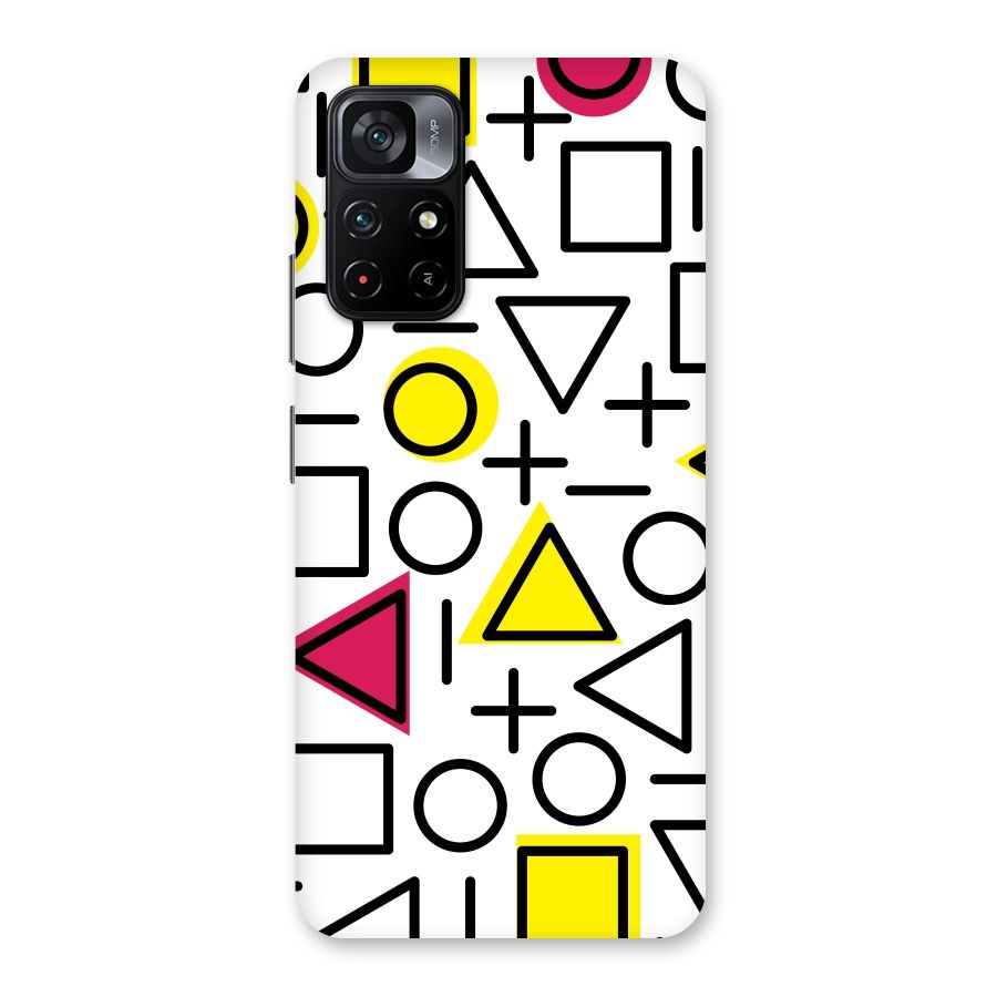 Geometry Pattern Back Case for Poco M4 Pro 5G