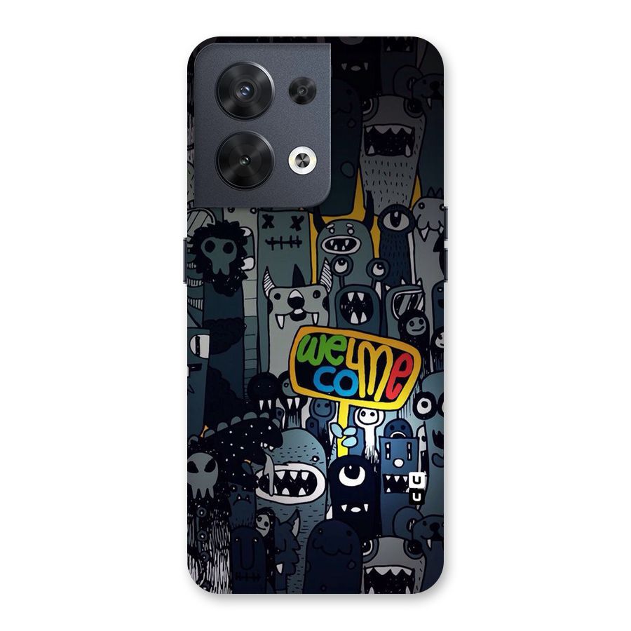 Ghost Welcome Back Case for Oppo Reno8 5G