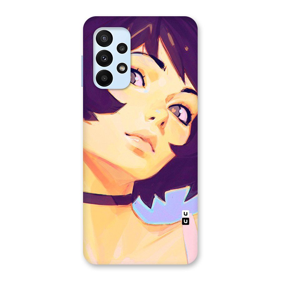 Girl Face Art Back Case for Galaxy A23