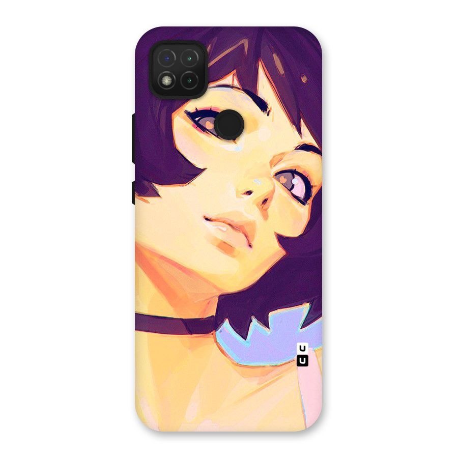 Girl Face Art Back Case for Redmi 9 Activ