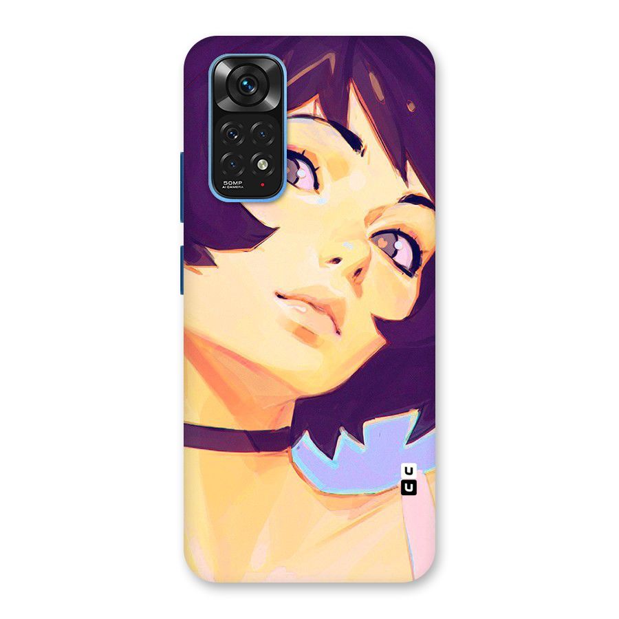 Girl Face Art Back Case for Redmi Note 11S