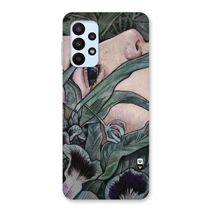 Girl Grass Art Back Case for Galaxy A23