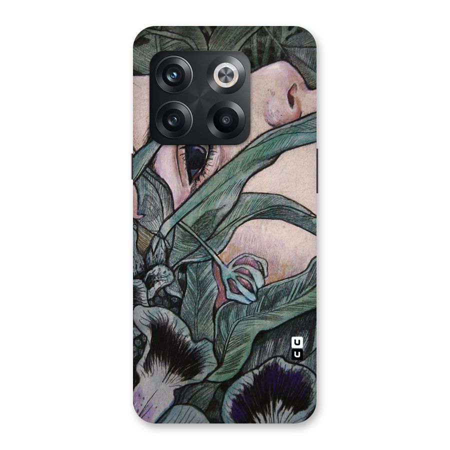 Girl Grass Art Back Case for OnePlus 10T