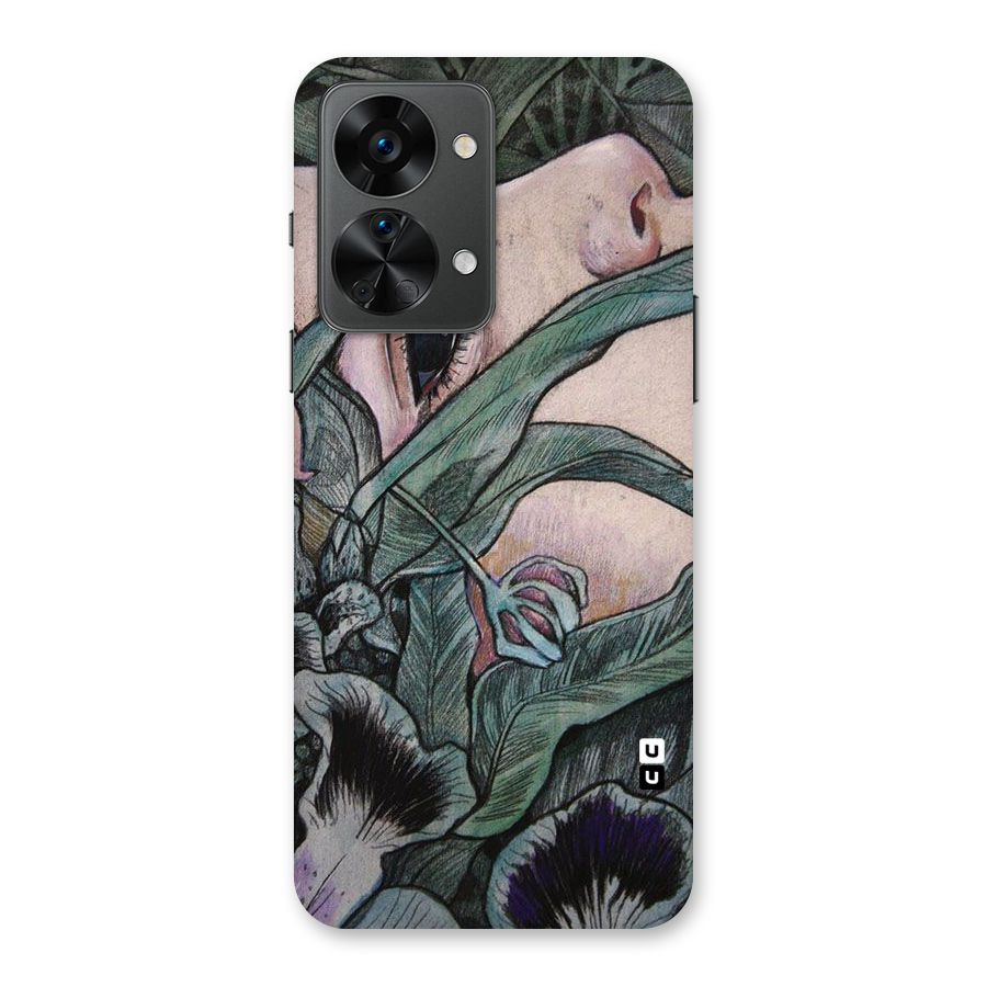 Girl Grass Art Back Case for OnePlus Nord 2T
