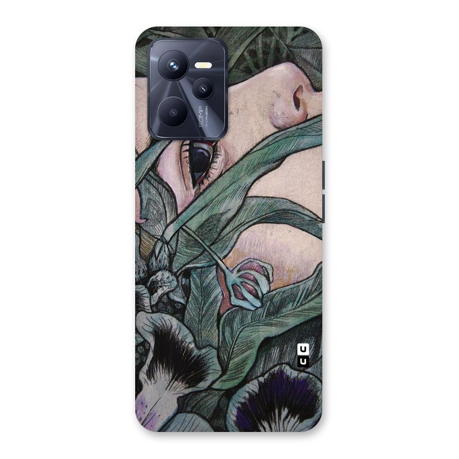 Girl Grass Art Back Case for Realme C35