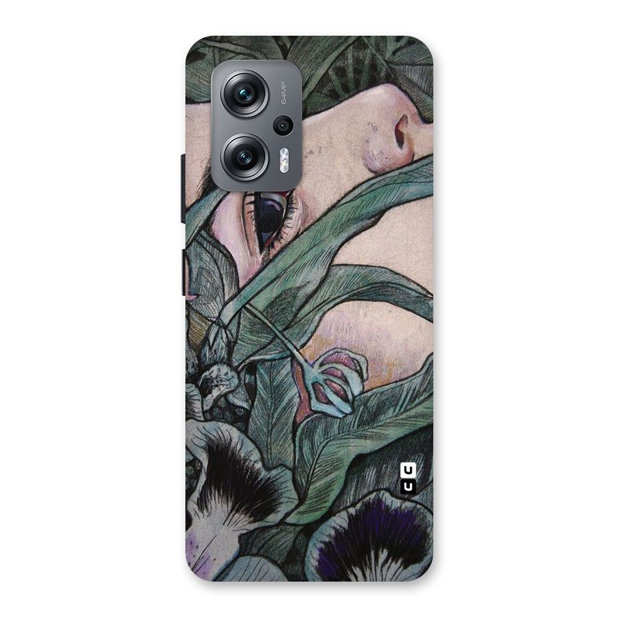 Girl Grass Art Back Case for Redmi K50i