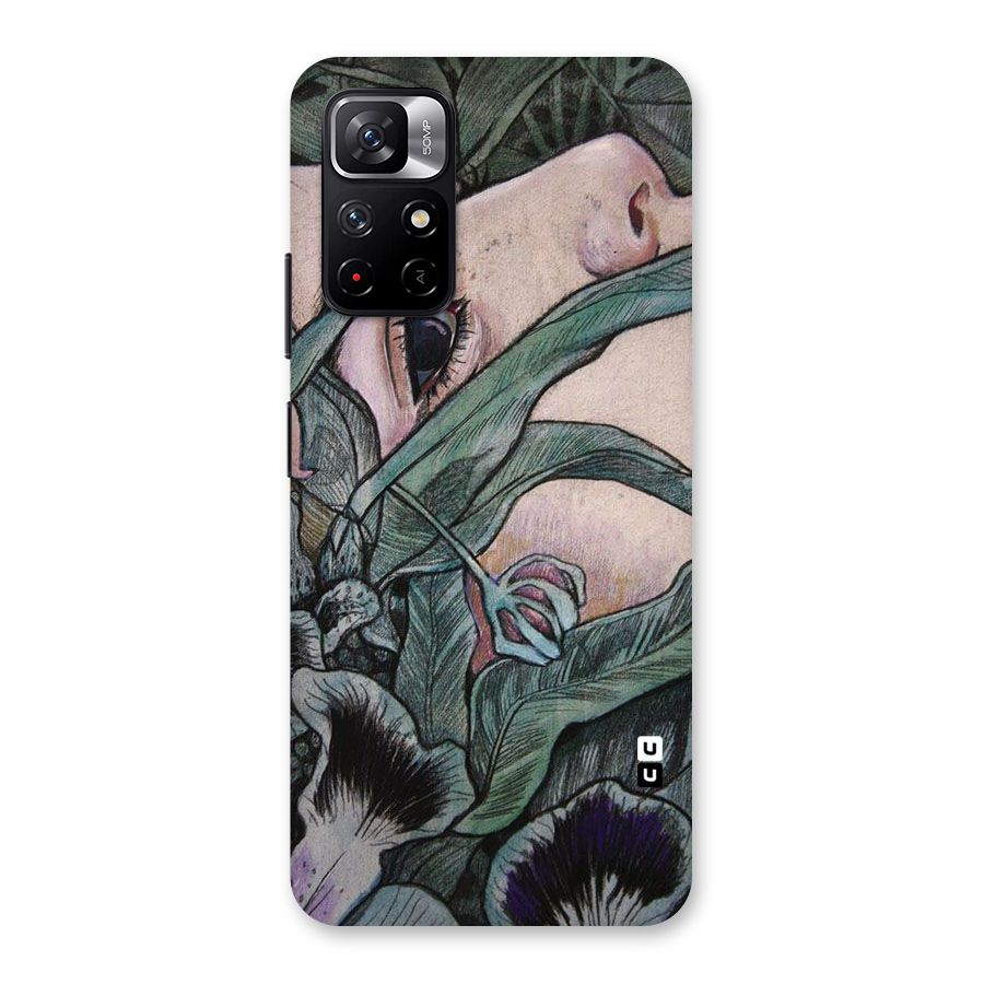 Girl Grass Art Back Case for Redmi Note 11T 5G
