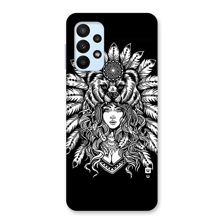 Girl Pattern Art Back Case for Galaxy A23