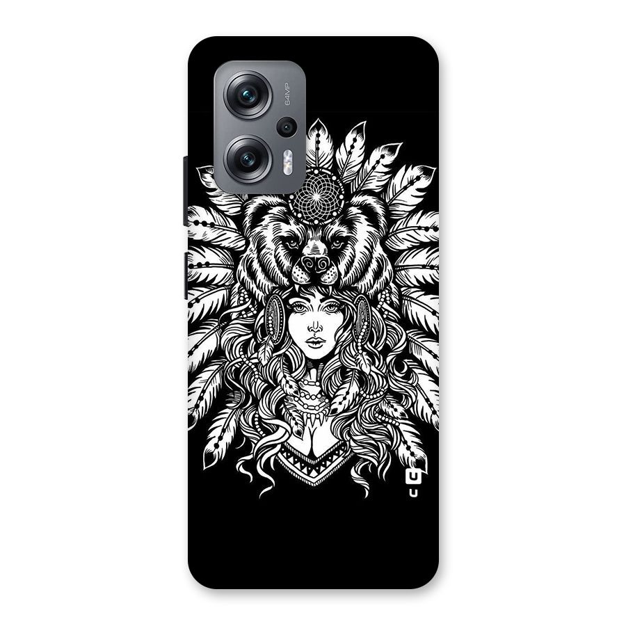 Girl Pattern Art Back Case for Redmi K50i