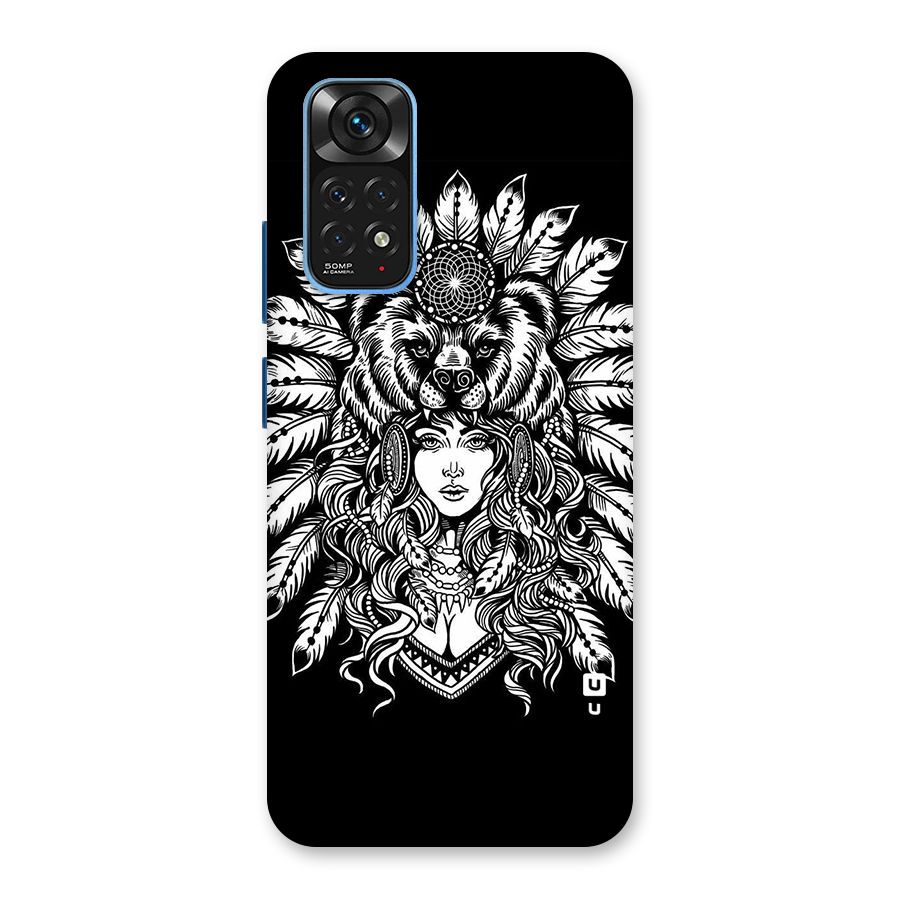 Girl Pattern Art Back Case for Redmi Note 11S
