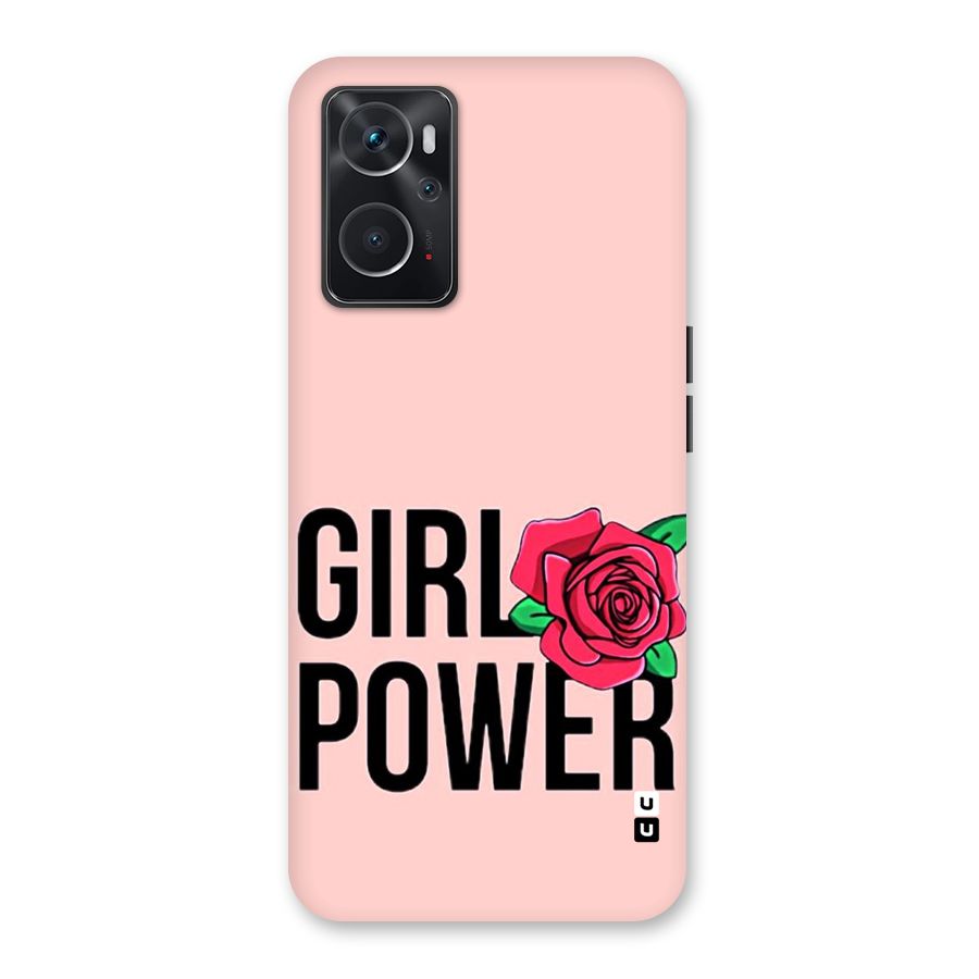 Girl Power Back Case for Oppo K10 4G