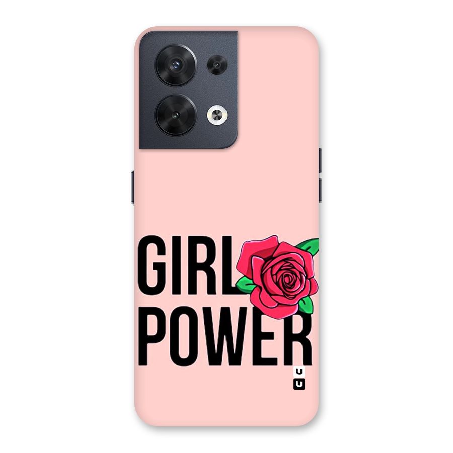 Girl Power Back Case for Oppo Reno8 5G