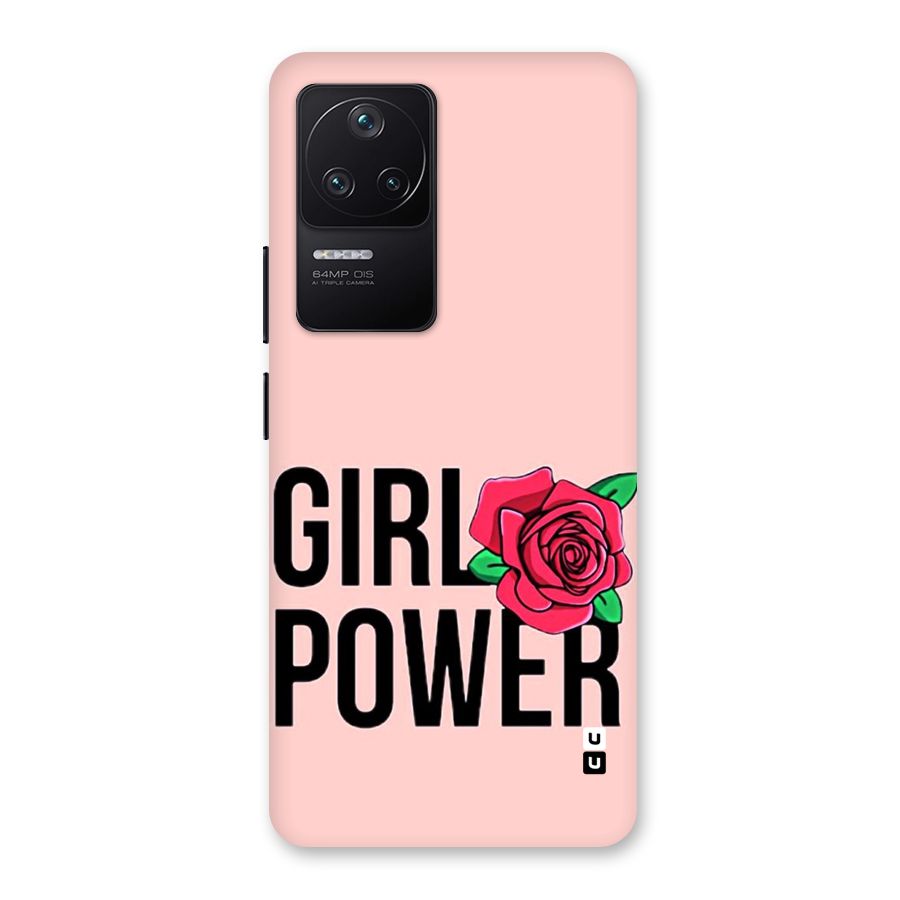 Girl Power Back Case for Poco F4 5G