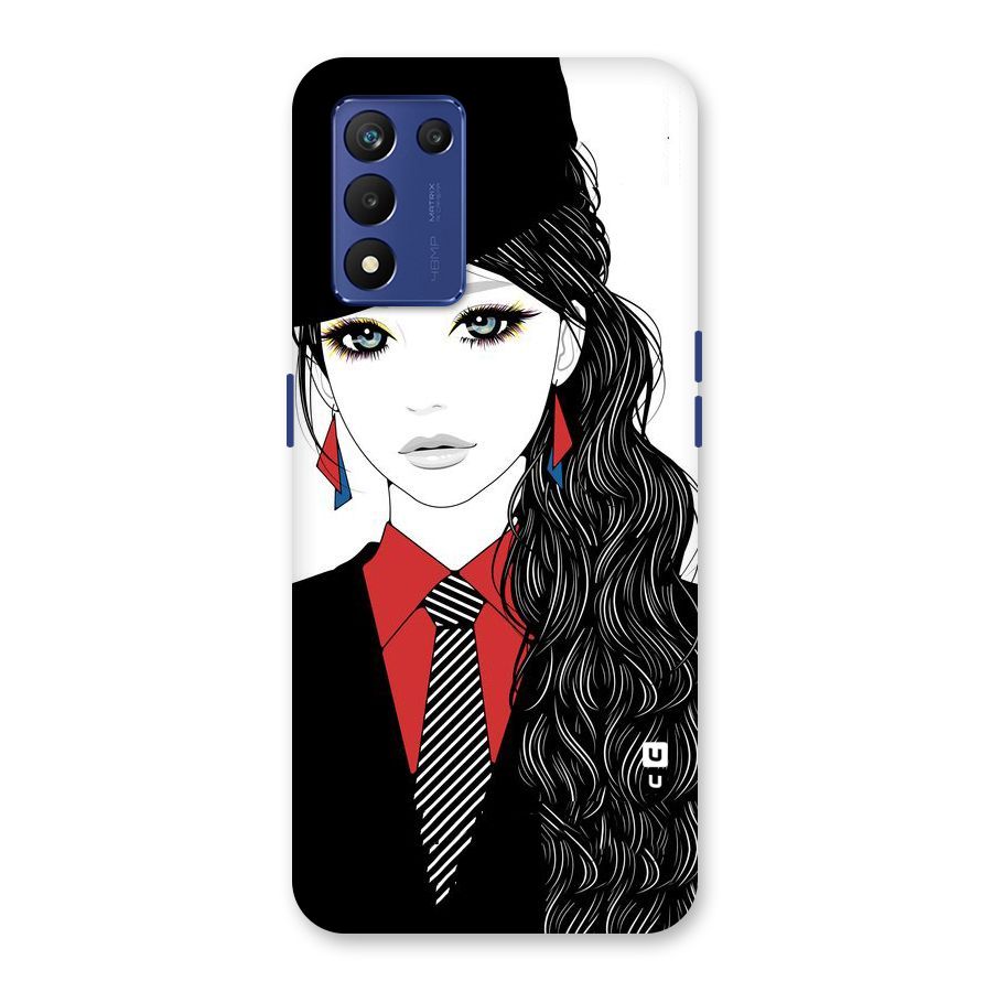 Girl Tie Back Case for Realme 9 5G Speed