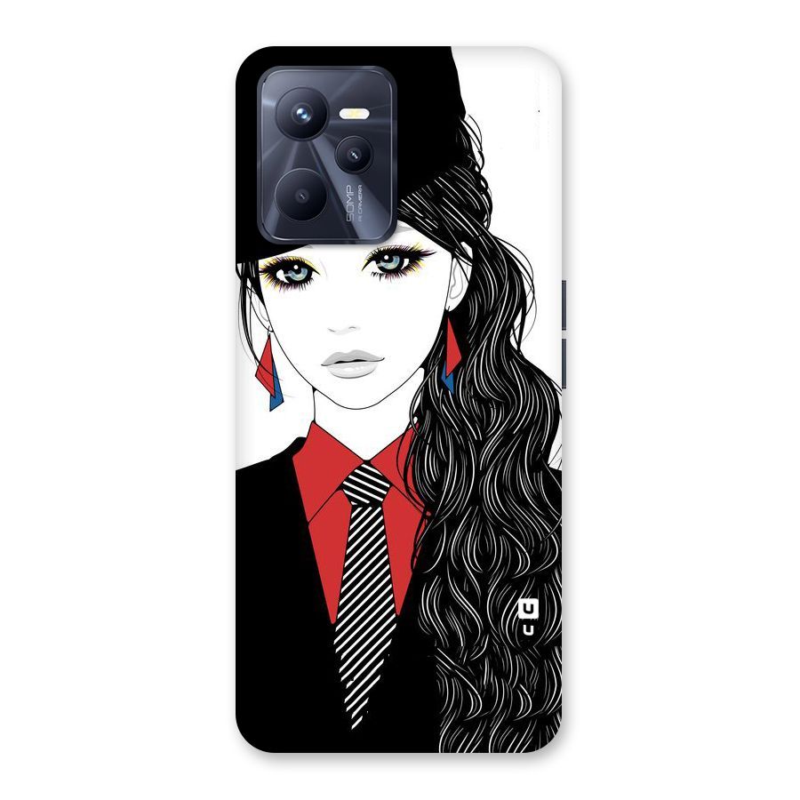 Girl Tie Back Case for Realme C35