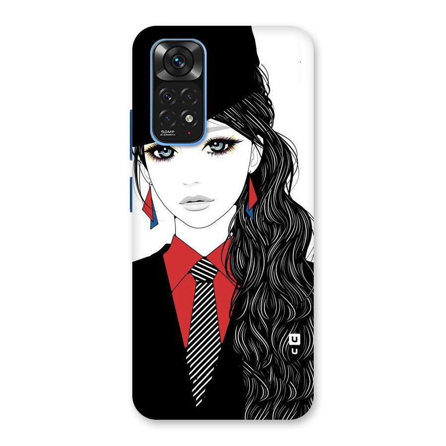 Girl Tie Back Case for Redmi Note 11S